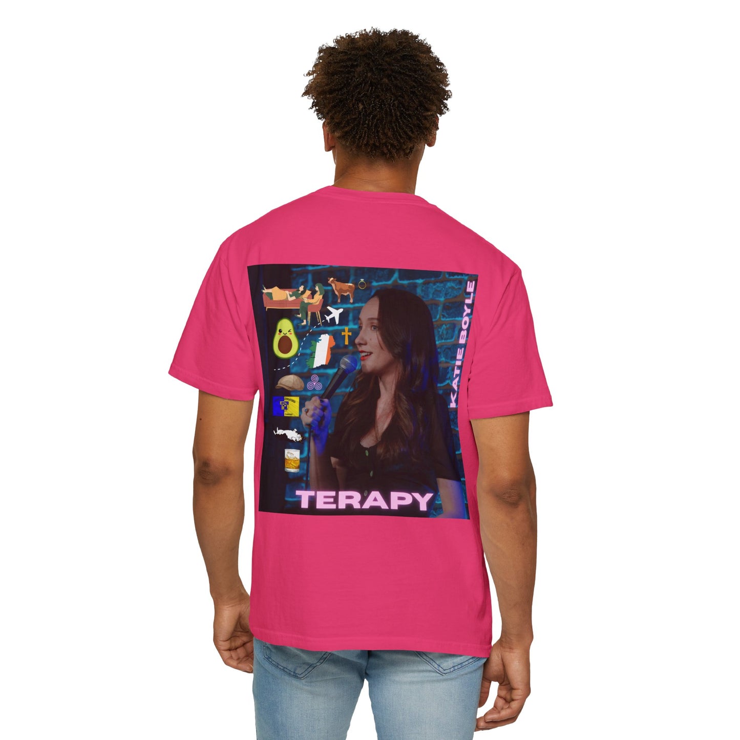 Katie Boyle Terapy Show | Unisex T-shirt, Fun Graphic Tee, Casual Wear, Gift for Friends, Perfect for Events