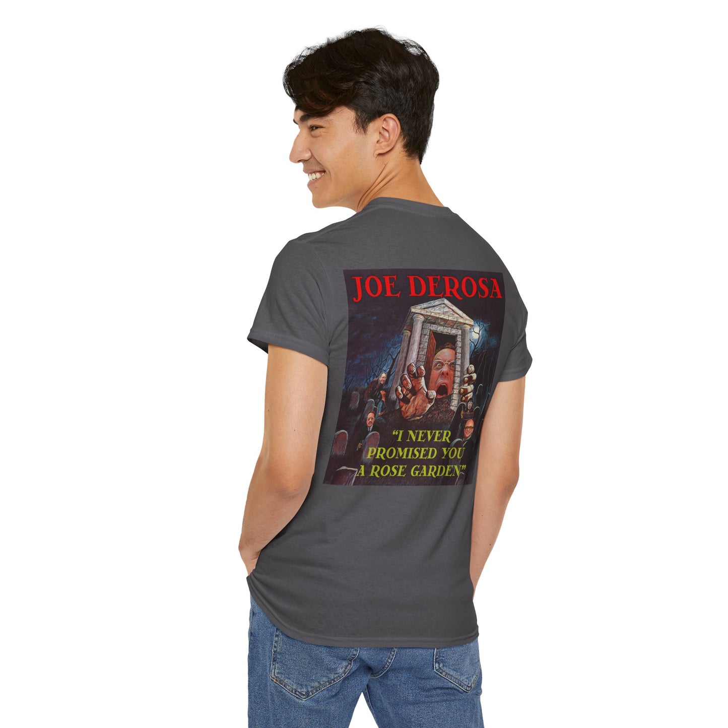Joe DeRosa Unisex Heavy Cotton Tee, Humor Apparel