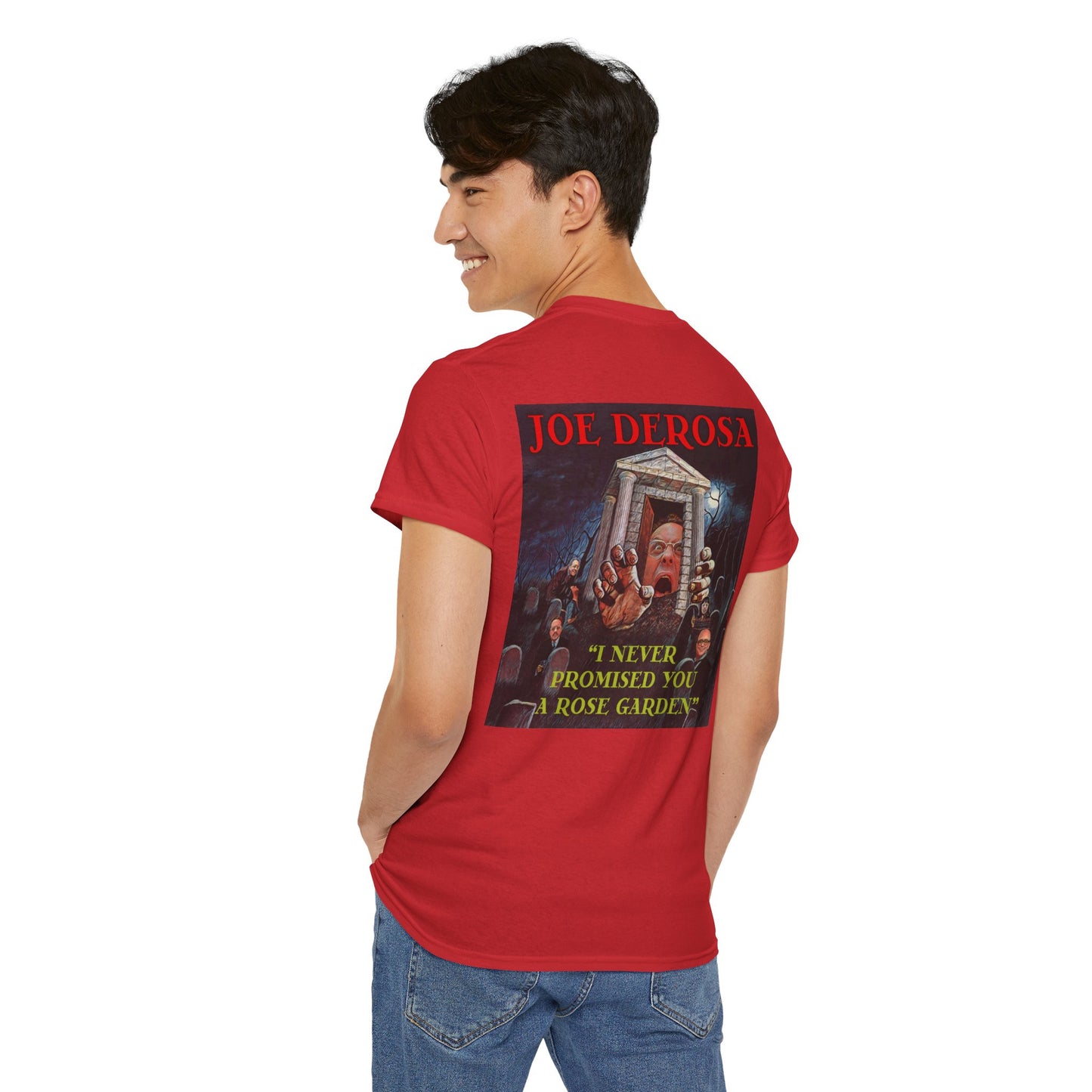 Joe DeRosa Unisex Heavy Cotton Tee, Humor Apparel