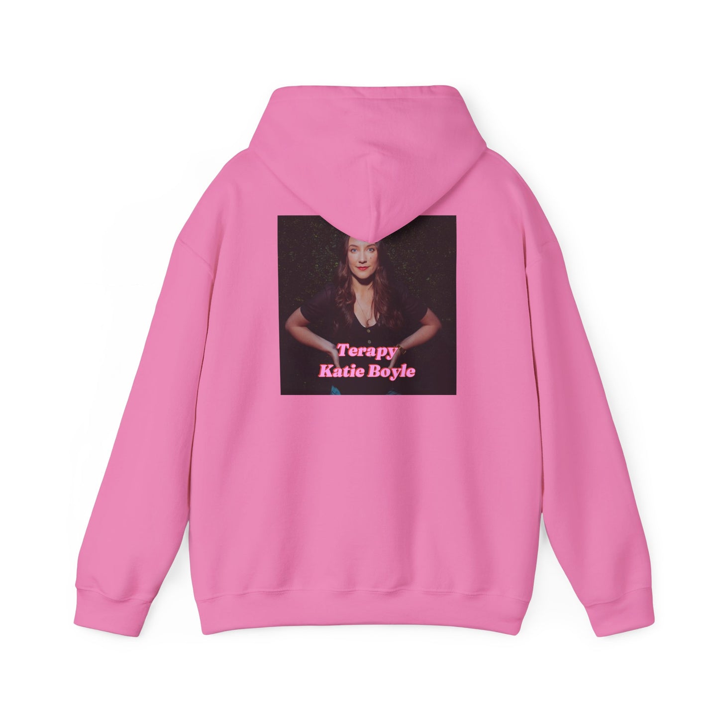Katie Boyle's Terapy Hoodie - Cozy Unisex Sweatshirt, Self-Care, Relaxation, Comfort Wear, Chill Vibes