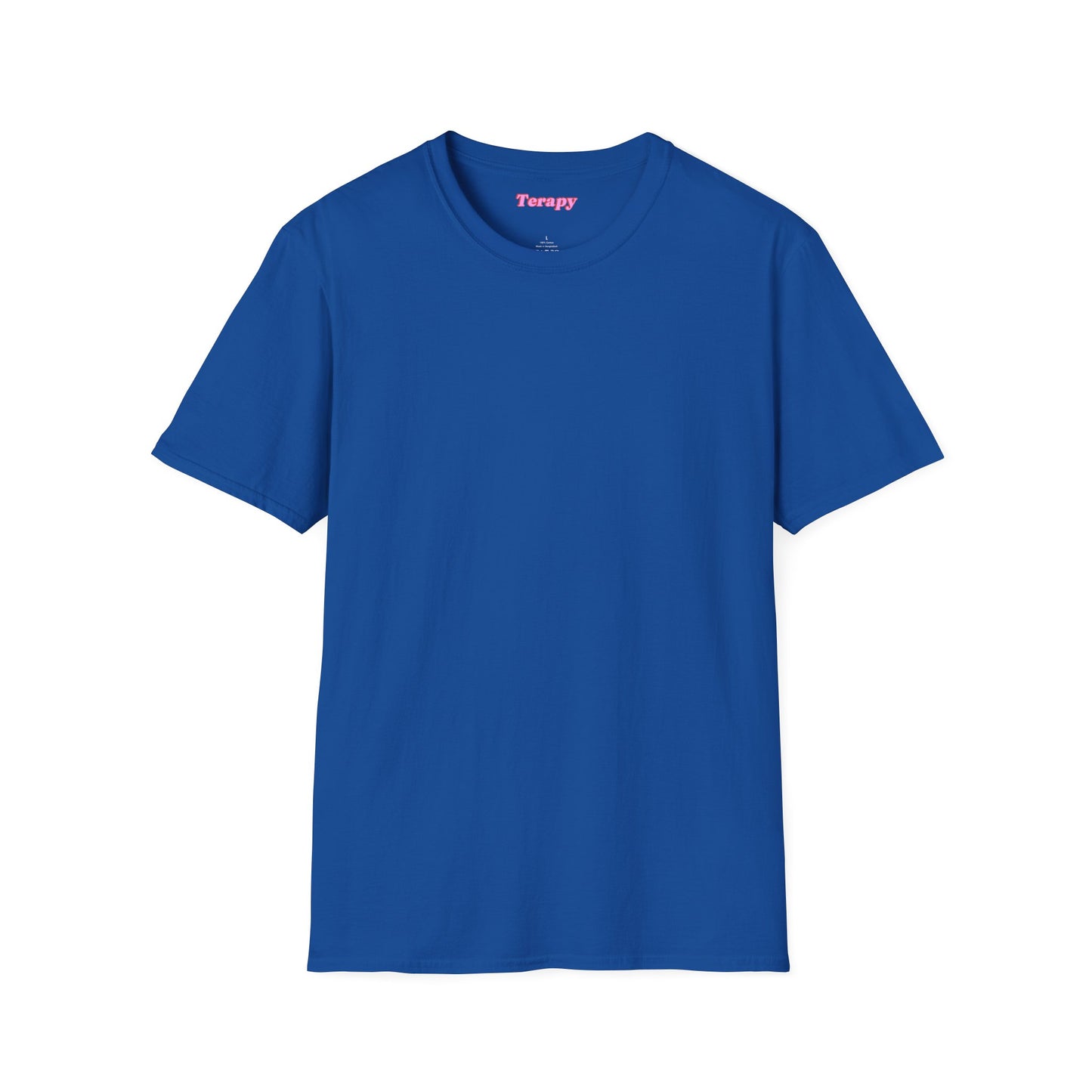 Katie Boyles Terapy Vibes Unisex Softstyle T-Shirt - Self-Care Reminder, Fun Summer Tee, Relaxation Apparel
