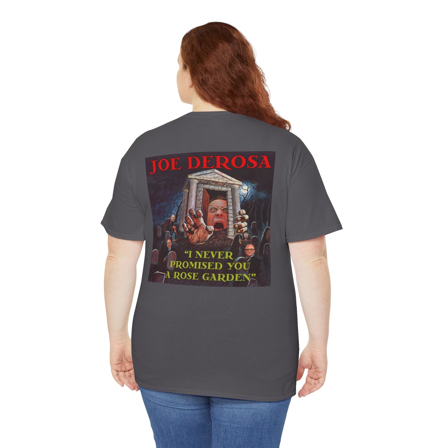 Joe DeRosa Unisex Heavy Cotton Tee, Humor Apparel