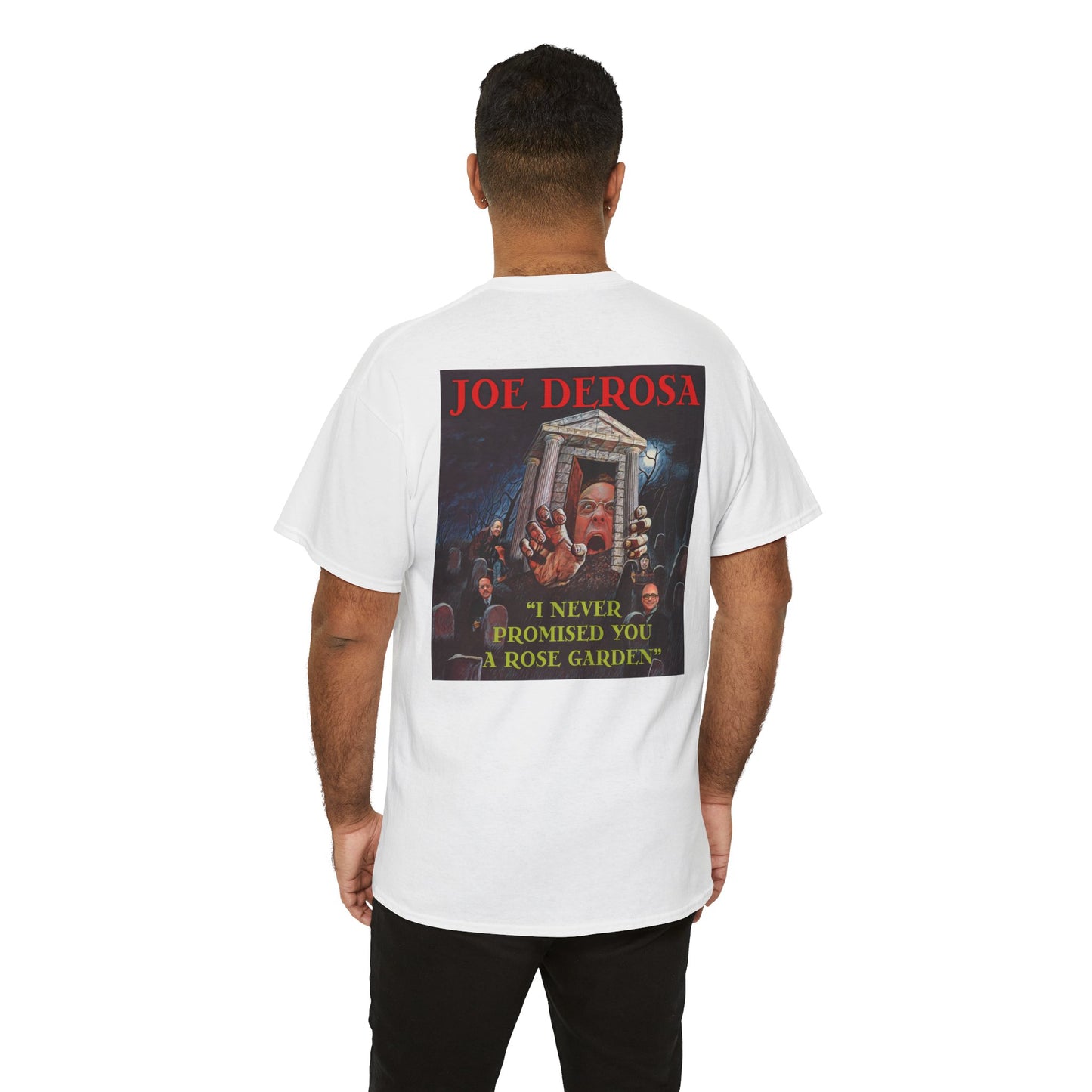 Joe DeRosa Unisex Heavy Cotton Tee, Humor Apparel