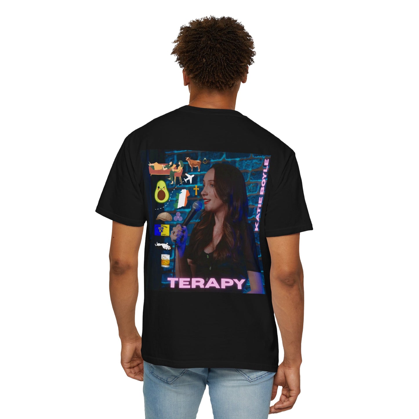 Katie Boyle Terapy Show | Unisex T-shirt, Fun Graphic Tee, Casual Wear, Gift for Friends, Perfect for Events