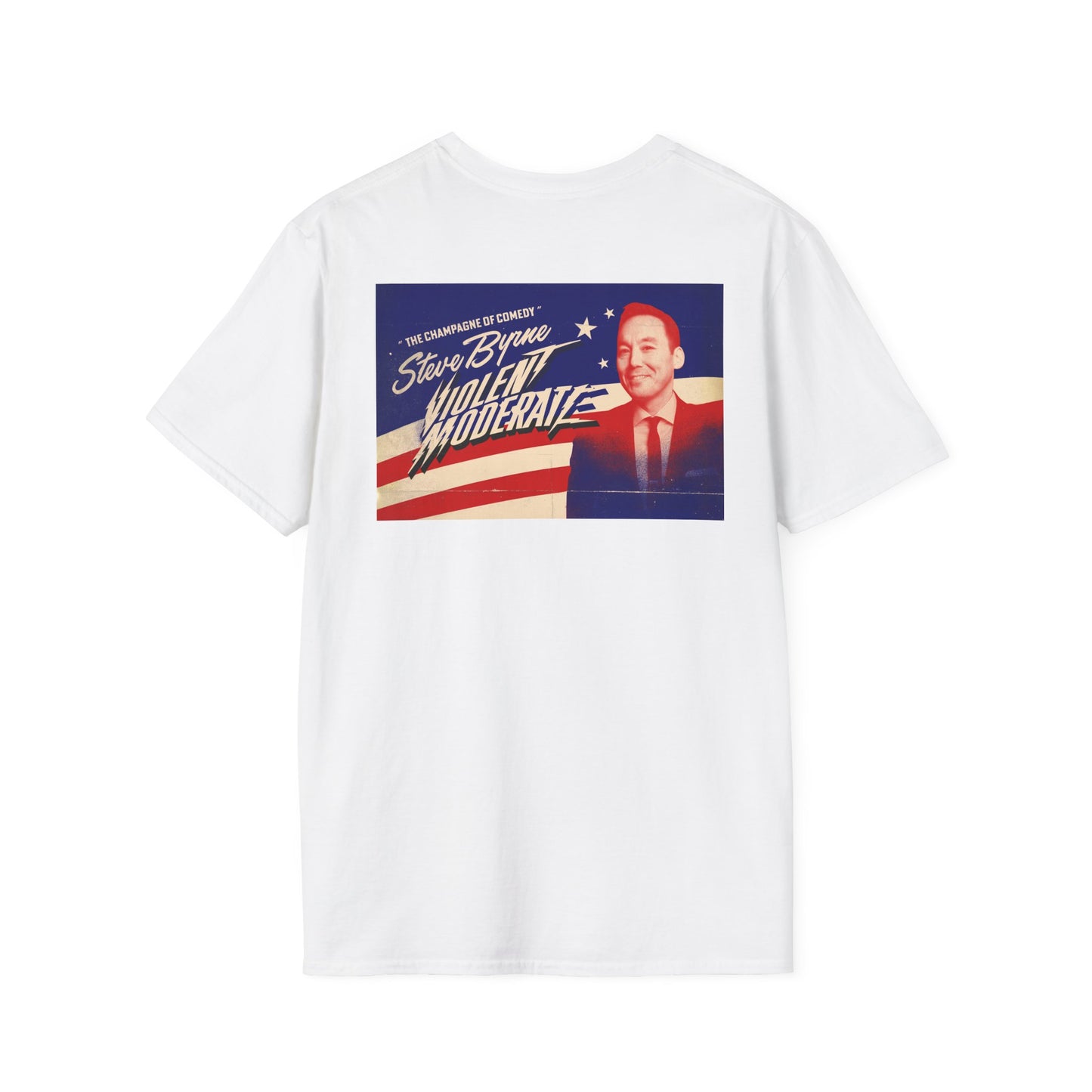 Steve Byrne Official T-Shirt | Unisex Softstyle Tee, Gift for Comedy Lovers, Funny T-Shirt for Shows, Unique Casual Wear