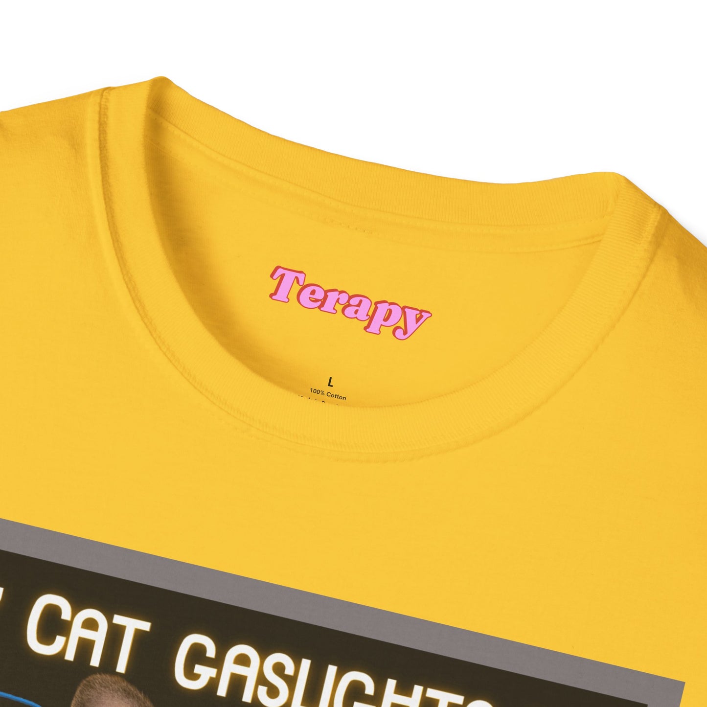 Katie Boyle's Terapy | My Cat Gaslights Me Tee