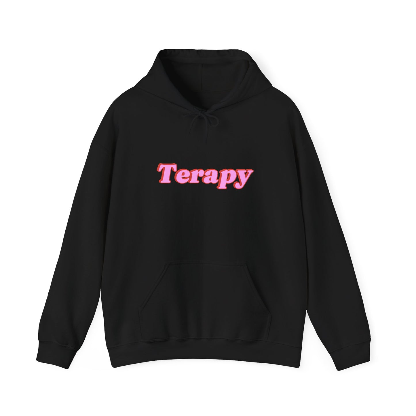 Katie Boyle's Terapy Hoodie - Cozy Unisex Sweatshirt, Self-Care, Relaxation, Comfort Wear, Chill Vibes