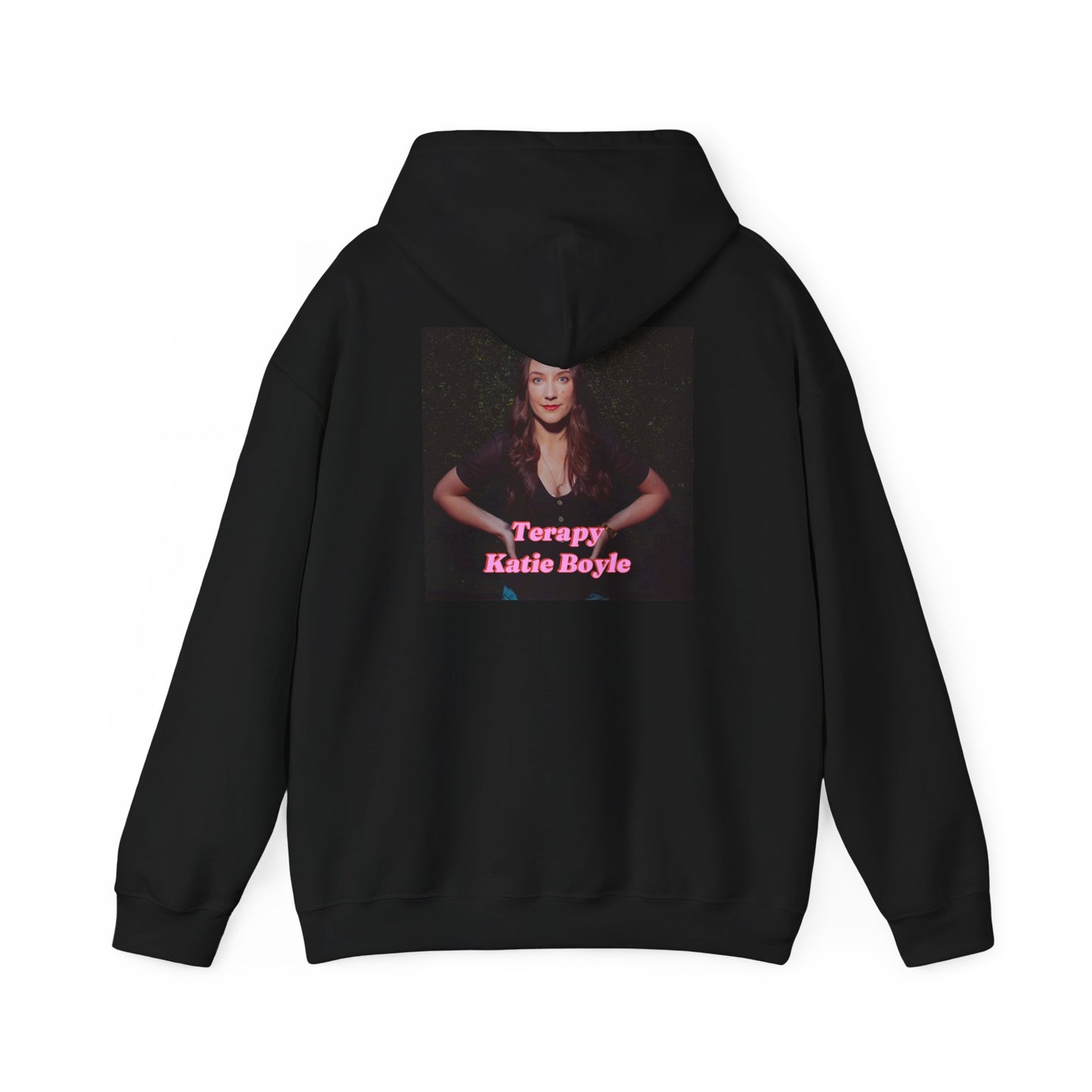 Katie Boyle's Terapy Hoodie - Cozy Unisex Sweatshirt, Self-Care, Relaxation, Comfort Wear, Chill Vibes