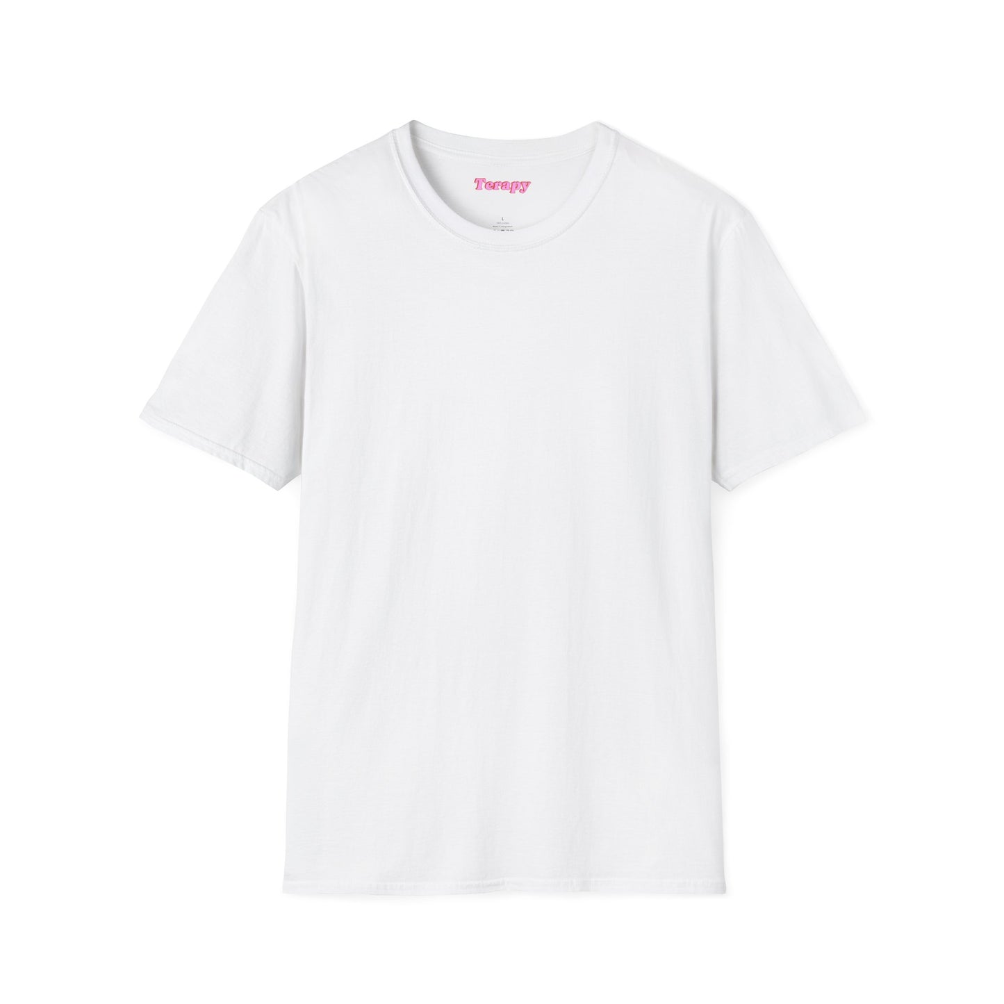 Katie Boyles Terapy Vibes Unisex Softstyle T-Shirt - Self-Care Reminder, Fun Summer Tee, Relaxation Apparel