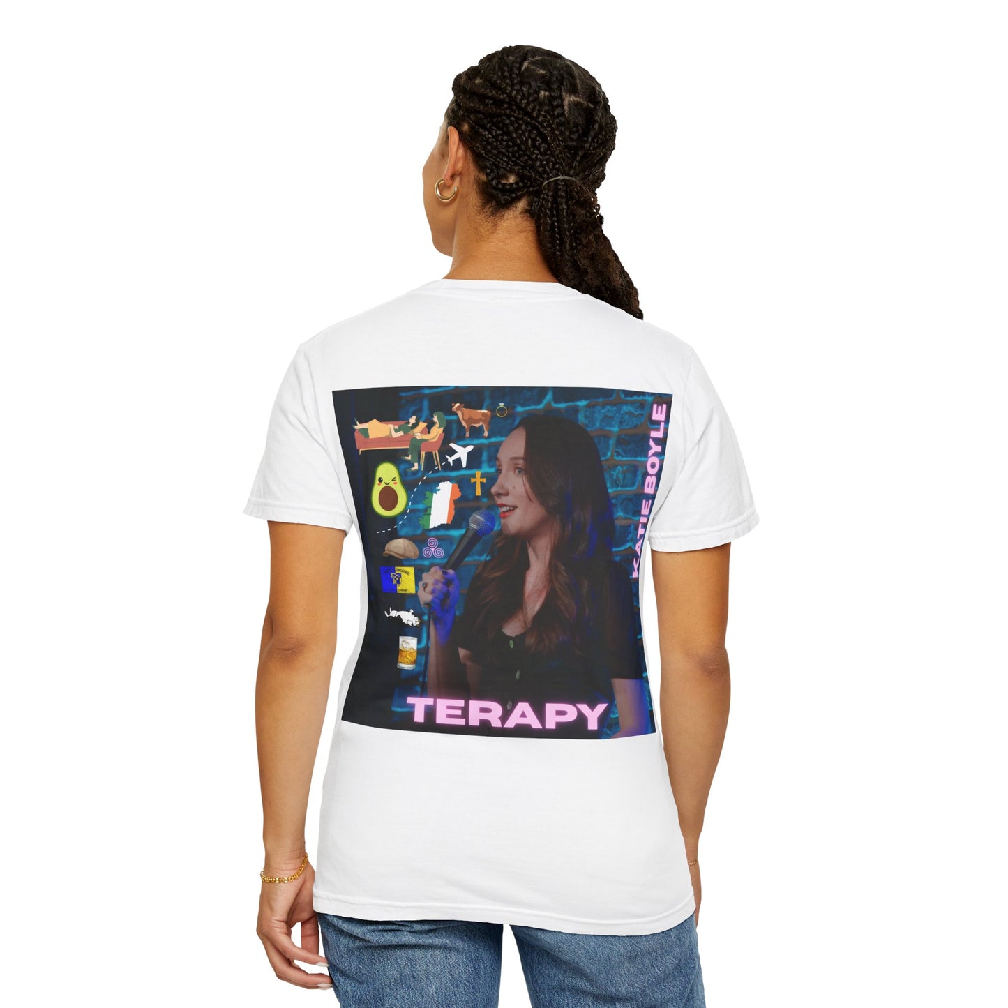 Katie Boyle Terapy Show | Unisex T-shirt, Fun Graphic Tee, Casual Wear, Gift for Friends, Perfect for Events