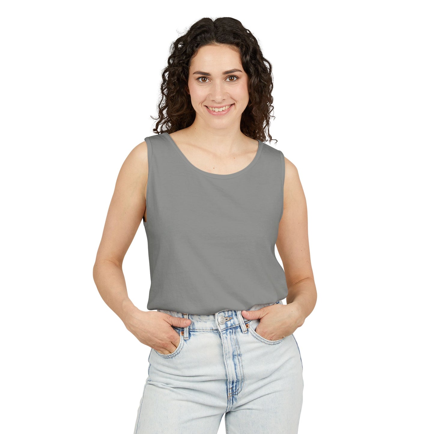 Katie Boyle | Unisex Garment-Dyed Tank Top | Graphic Tee, Relaxed Summer Wear, Gift for Friends, Casual Outfit, Beach Day Essential