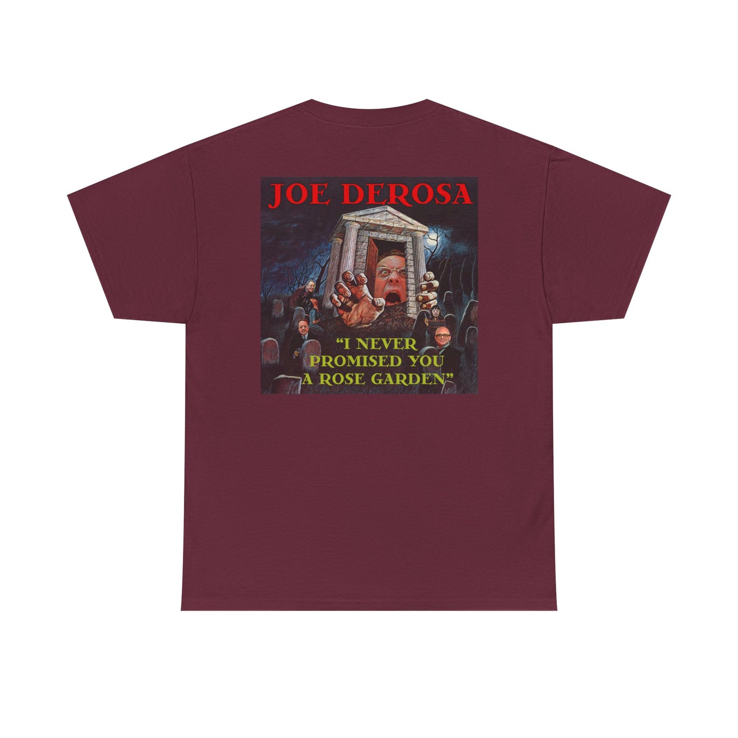 Joe DeRosa Unisex Heavy Cotton Tee, Humor Apparel