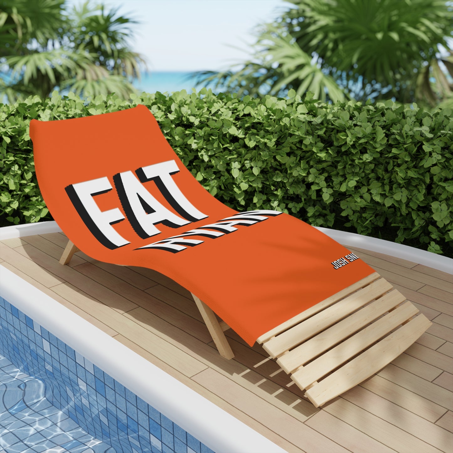 You + The Pool + Fat Ryan beach towel options