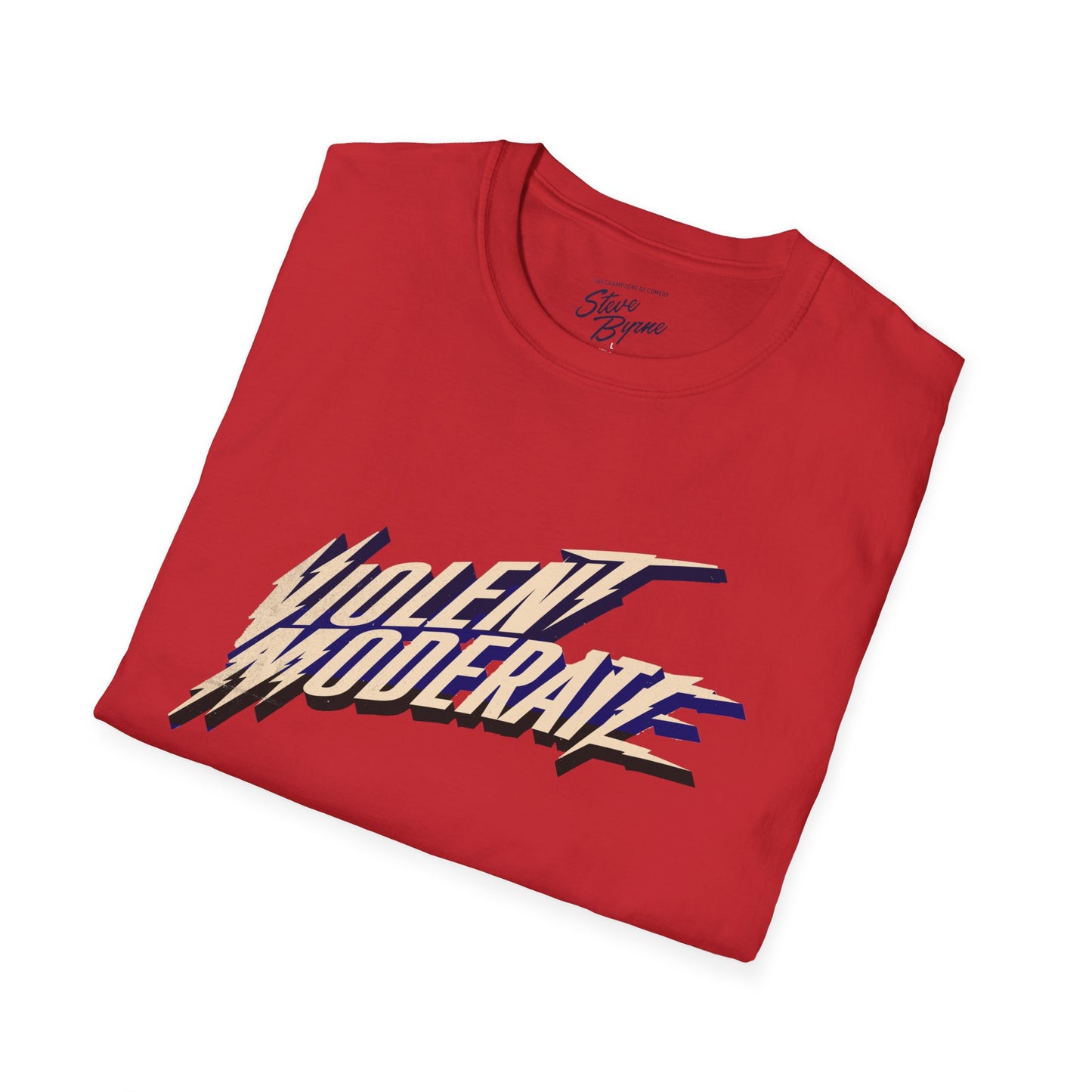 Steve Byrne Official T-Shirt | Unisex Softstyle Tee, Gift for Comedy Lovers, Funny T-Shirt for Shows, Unique Casual Wear