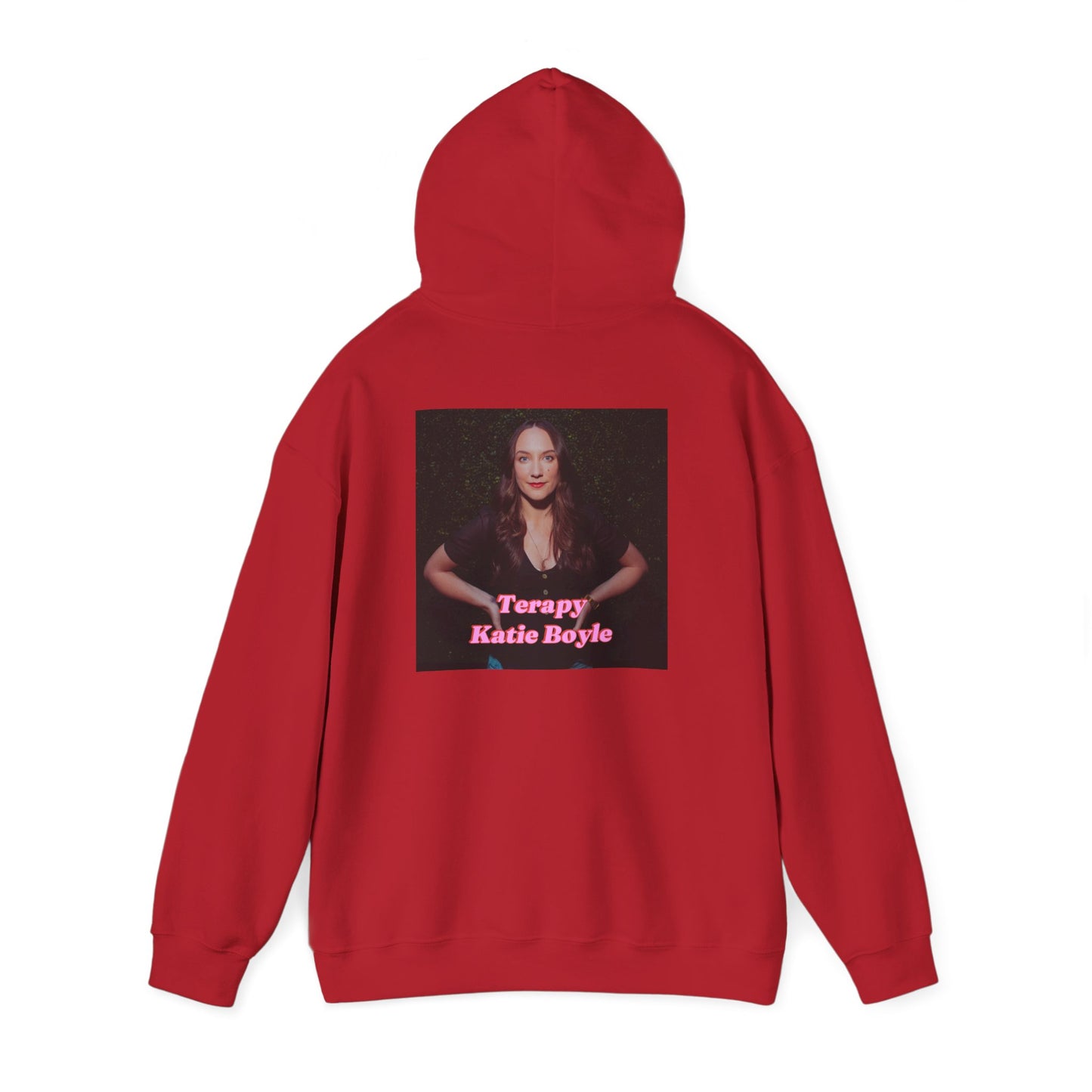 Katie Boyle's Terapy Hoodie - Cozy Unisex Sweatshirt, Self-Care, Relaxation, Comfort Wear, Chill Vibes
